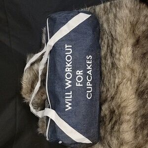 Will Workout for Cupcakes Gym Bag
